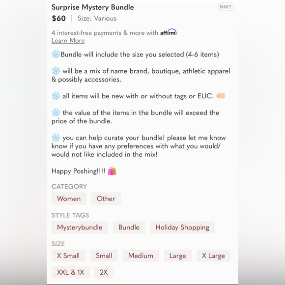 Curated Surprise Wardrobe Bundle - Picture 2 of 2